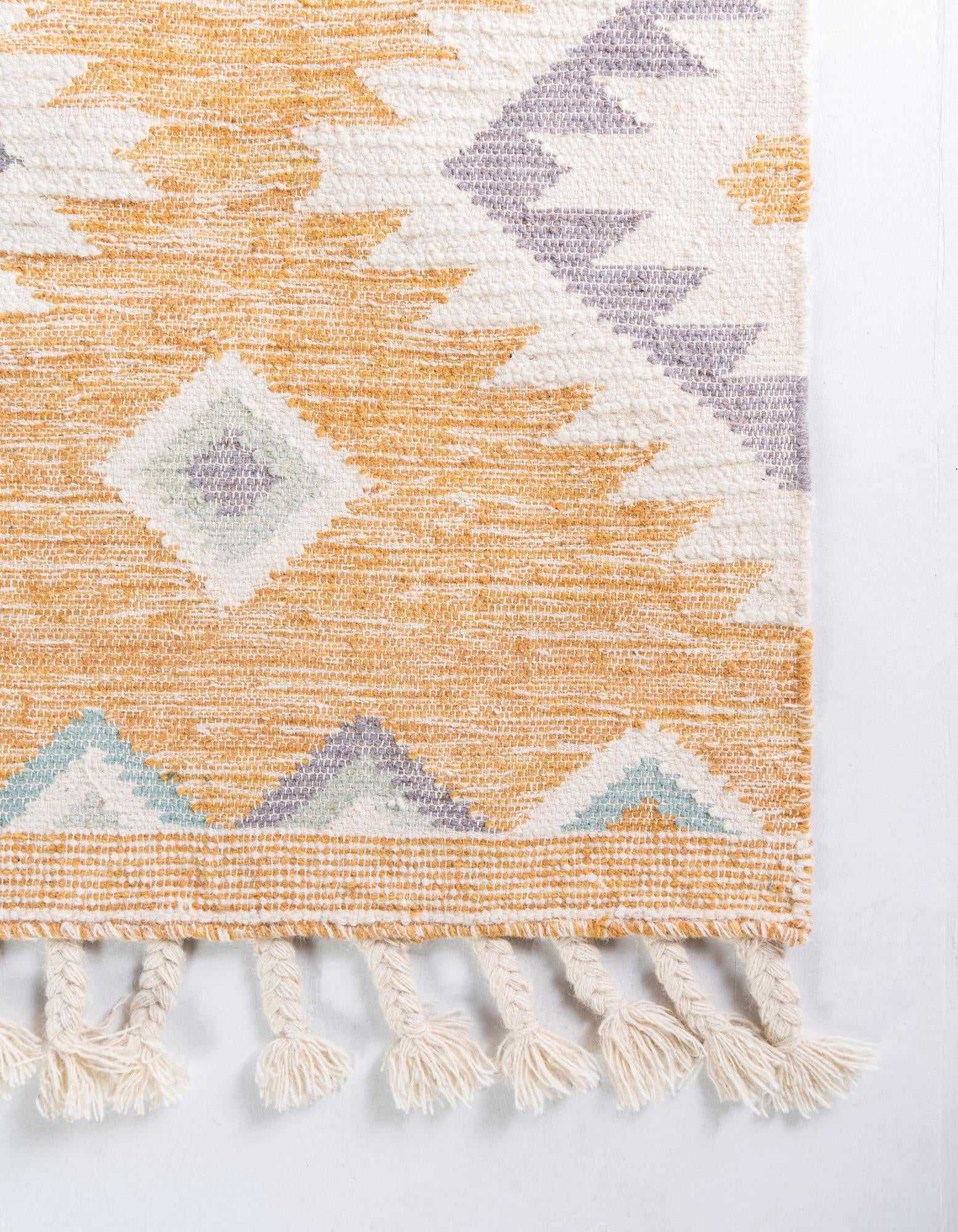 2' 2 x 8' 2 Hand Woven Arizona Wool Runner Rug