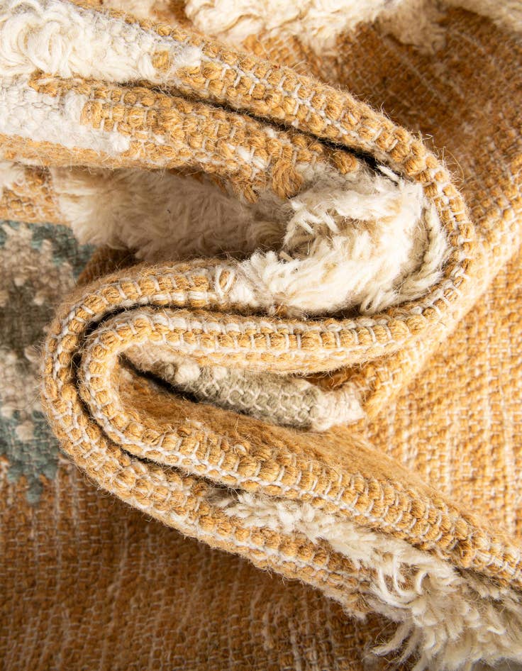 Detail image of 2' 2 x 8' 2  Hand Woven Arizona Wool Runner Rug