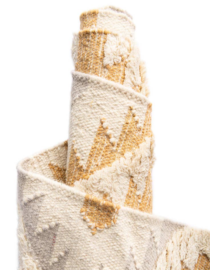 Detail image of 2' 2 x 8' 2  Hand Woven Arizona Wool Runner Rug