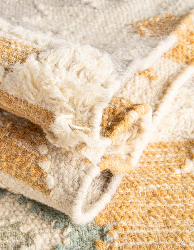 Detail image of 2' 2 x 8' 2  Hand Woven Arizona Wool Runner Rug