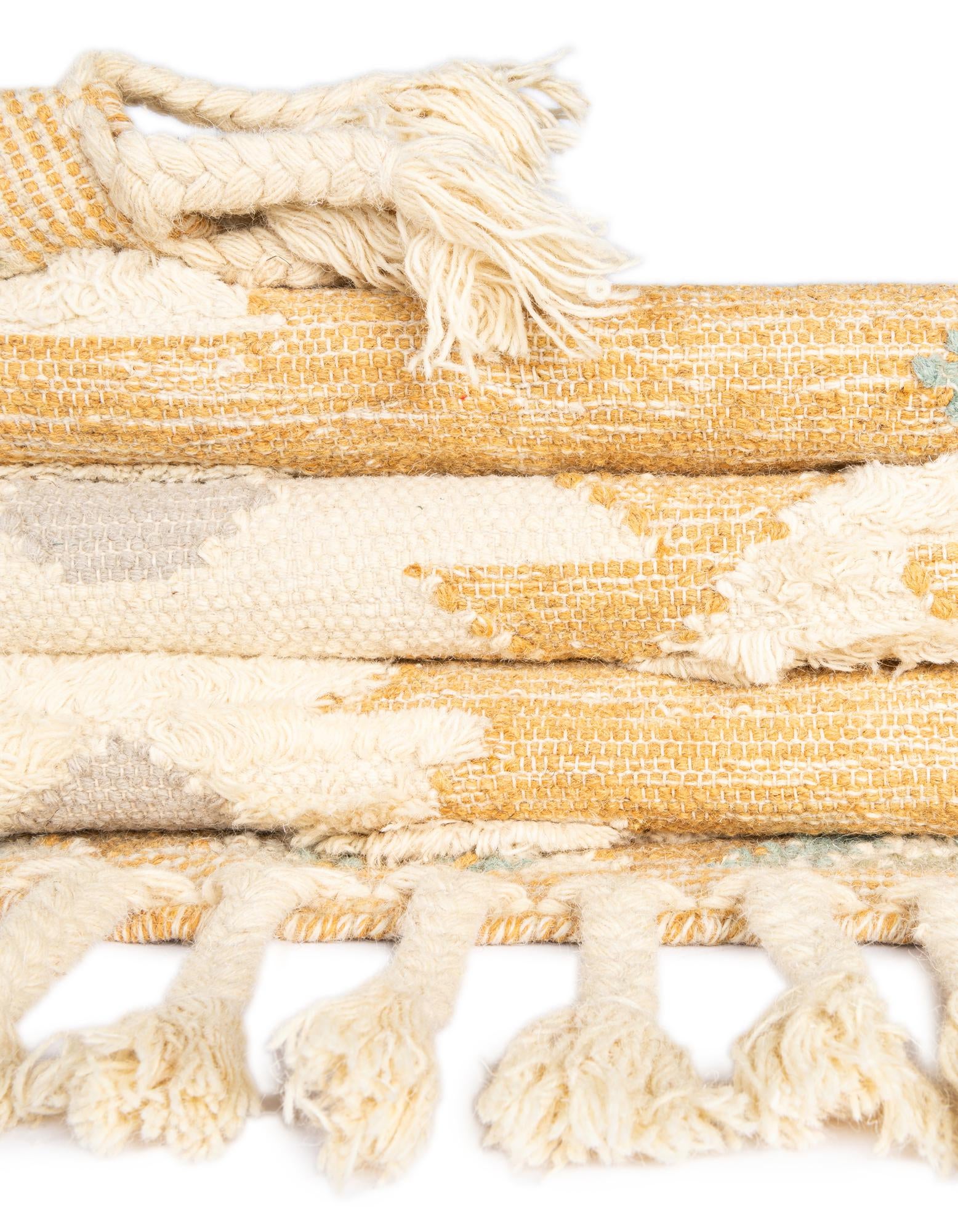 2' 2 x 8' 2 Hand Woven Arizona Wool Runner Rug