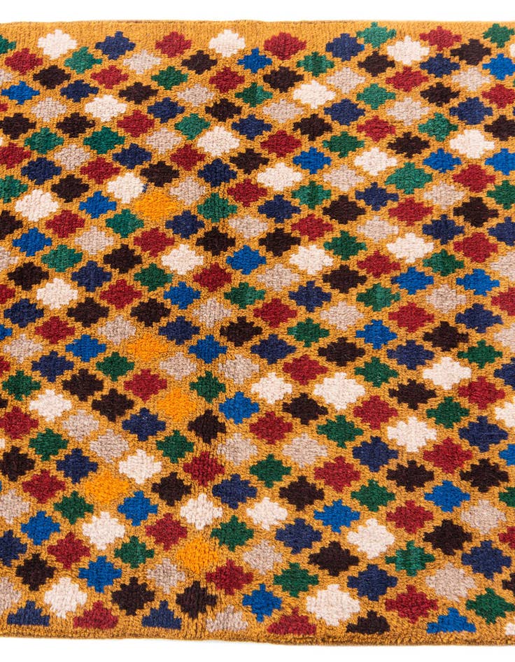 Detail image of 2' 9 x 9' 6  Hand Knotted Balouch Wool Runner Rug