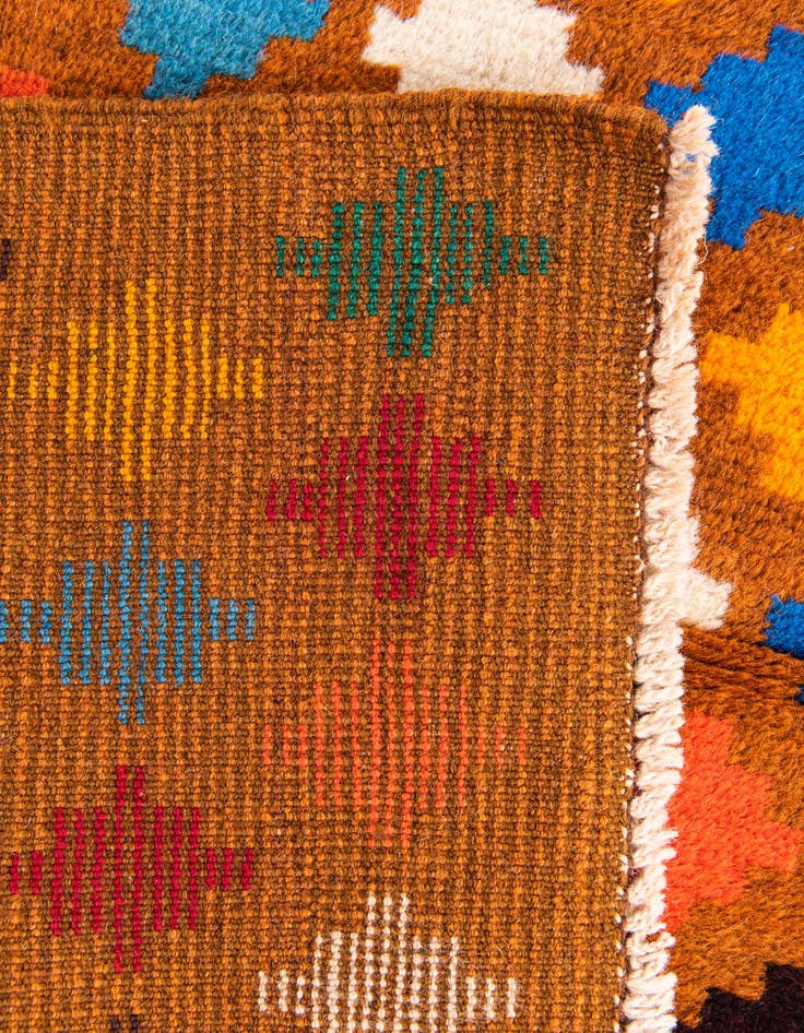 Detail image of 2' 9 x 9' 8  Hand Knotted Balouch Wool Runner Rug