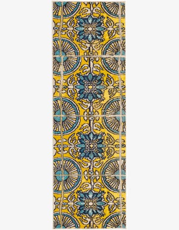 2' 2 x 6' 7 Washable Casablanca Runner Rug