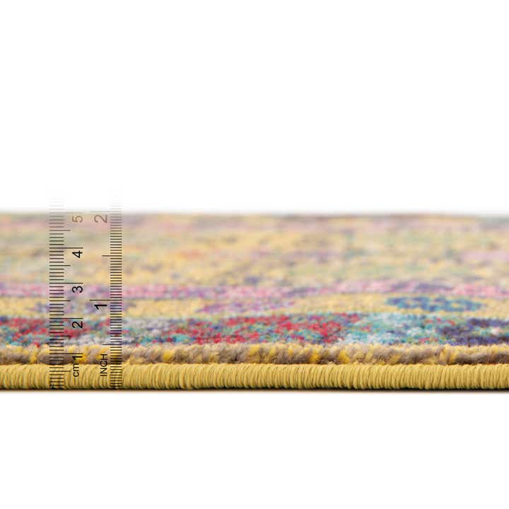 2' 7 x 10' Washable Fleur Runner Rug