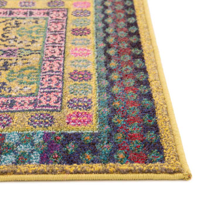 2' 7 x 10' Washable Fleur Runner Rug
