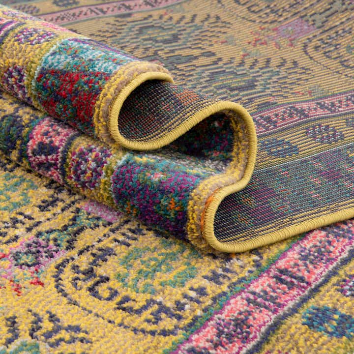 2' 7 x 10' Washable Fleur Runner Rug