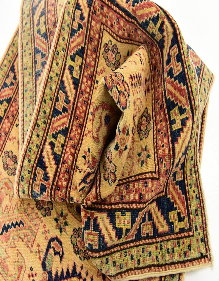 Detail image of 2' 8 x 9' 8  Hand Knotted Kazak Runner Rug