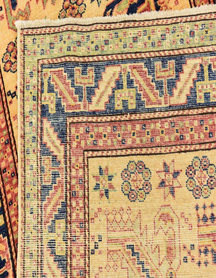 Detail image of 2' 8 x 9' 8  Hand Knotted Kazak Runner Rug