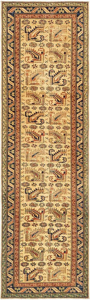 2' 8 x 9' 8 Hand Knotted Kazak Runner Rug