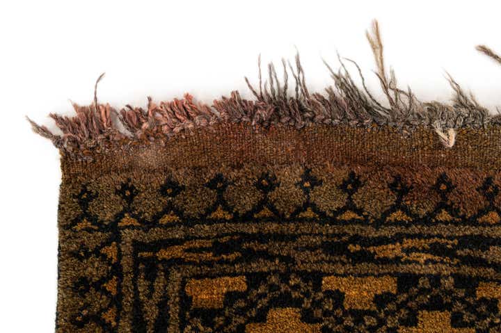 3' x 9' Hand Knotted Khal Mohammadi Wool Runner Rug