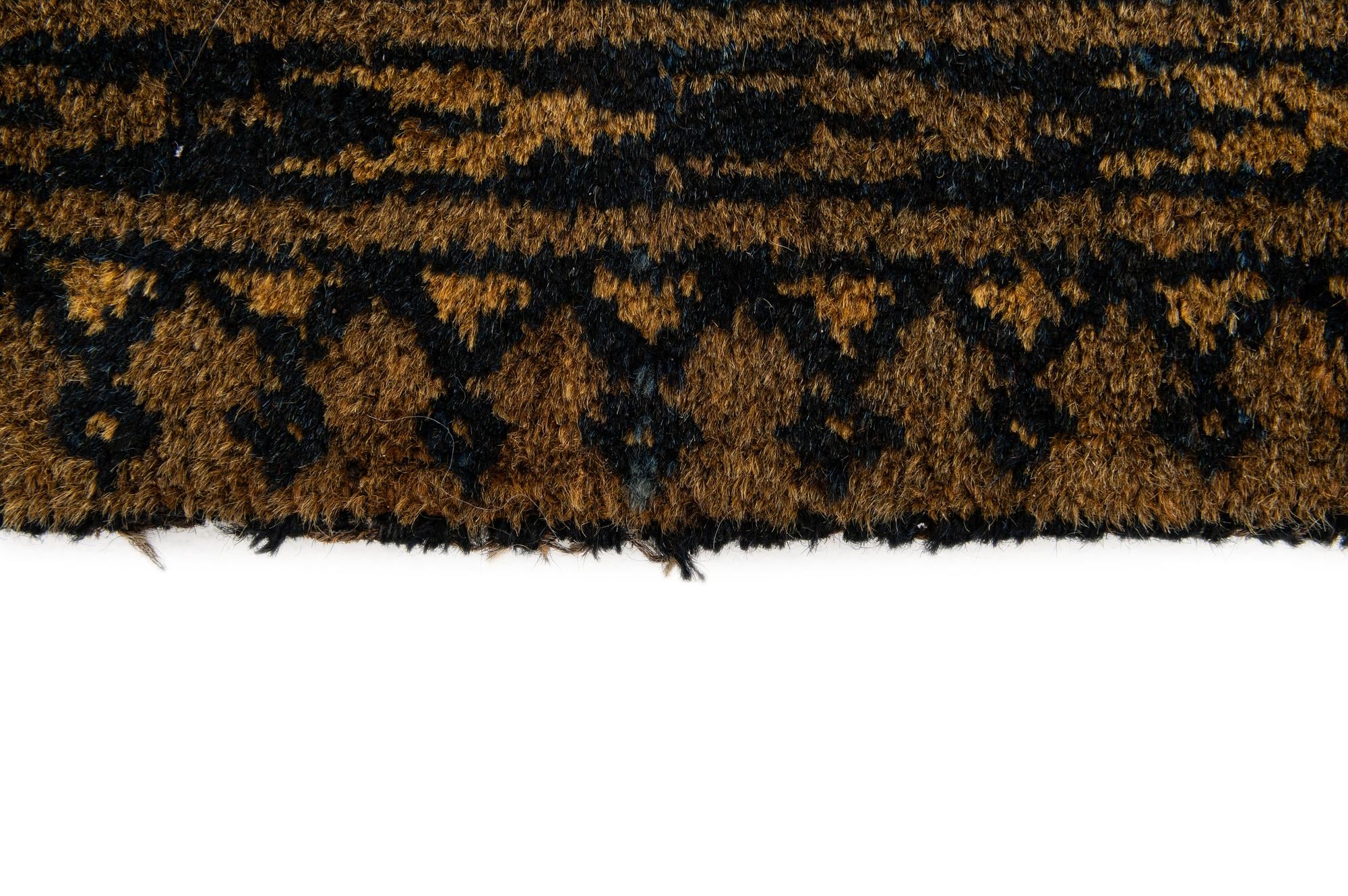 3' x 9' Hand Knotted Khal Mohammadi Wool Runner Rug