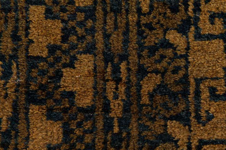 3' x 9' Hand Knotted Khal Mohammadi Wool Runner Rug