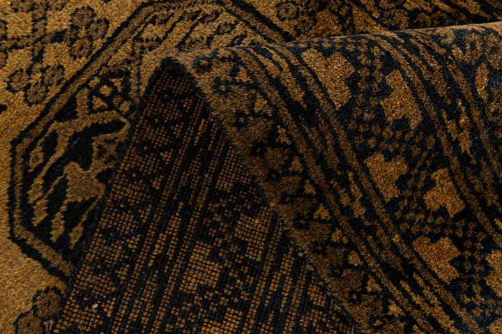 3' x 9' Hand Knotted Khal Mohammadi Wool Runner Rug