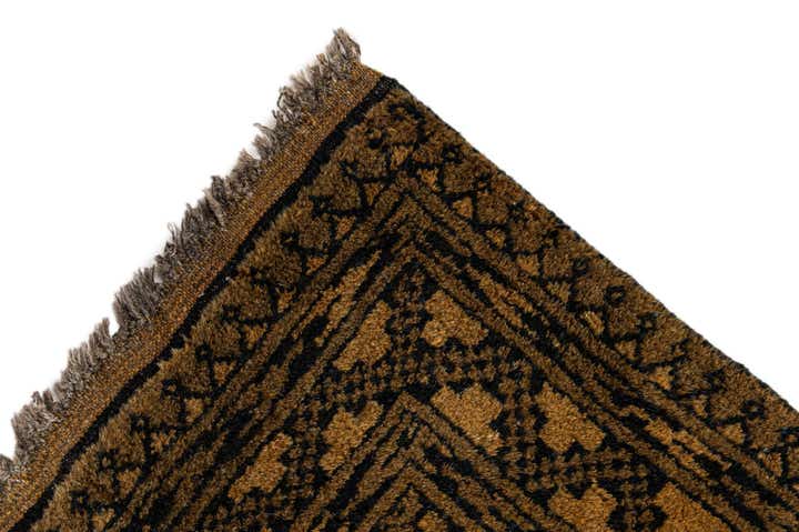 3' x 9' Hand Knotted Khal Mohammadi Wool Runner Rug