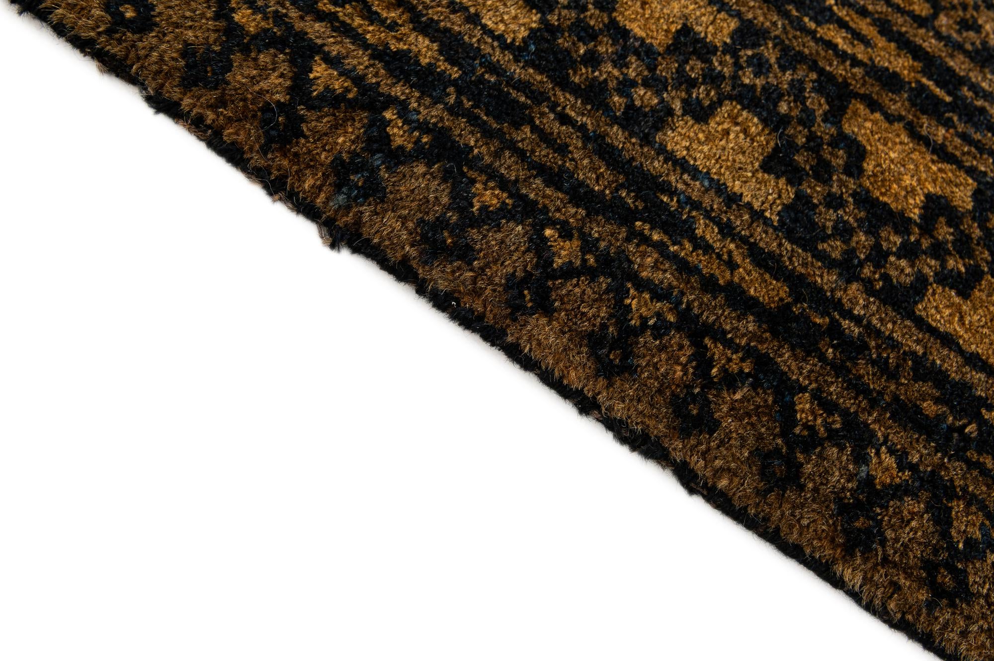3' x 9' Hand Knotted Khal Mohammadi Wool Runner Rug