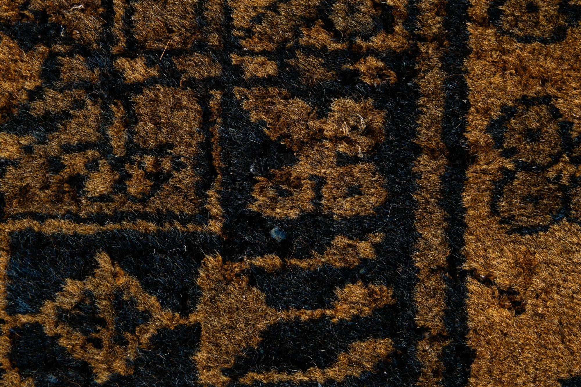 3' x 9' Hand Knotted Khal Mohammadi Wool Runner Rug