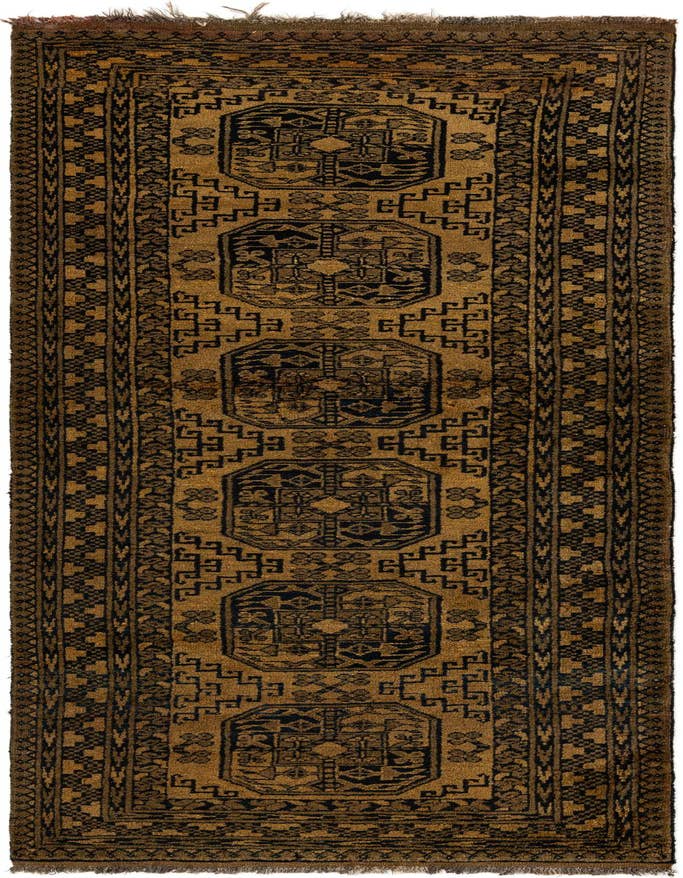 Detail image of 3' x 9' Hand Knotted Khal Mohammadi Wool Runner Rug