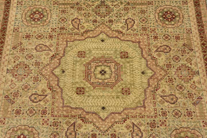 6' 10 x 14' Hand Knotted Mamluk Ziegler Oriental Runner Rug