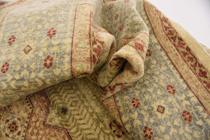 6' 10 x 14' Hand Knotted Mamluk Ziegler Oriental Runner Rug