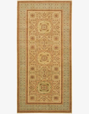 6' 10 x 14' Hand Knotted Mamluk Ziegler Oriental Runner Rug