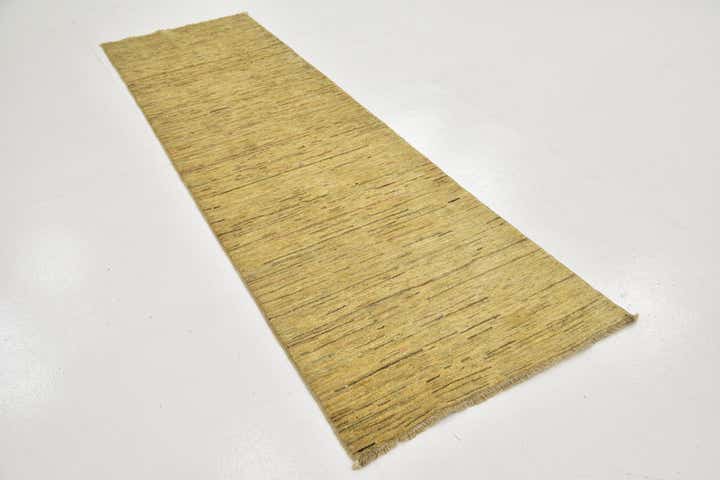 2' 9 x 9' 7 Hand Knotted Modern Ziegler Runner Rug