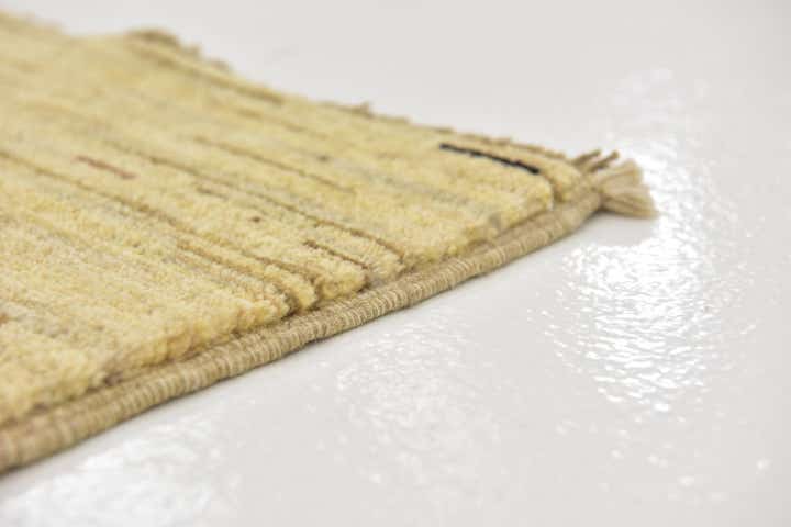 2' 9 x 9' 7 Hand Knotted Modern Ziegler Runner Rug