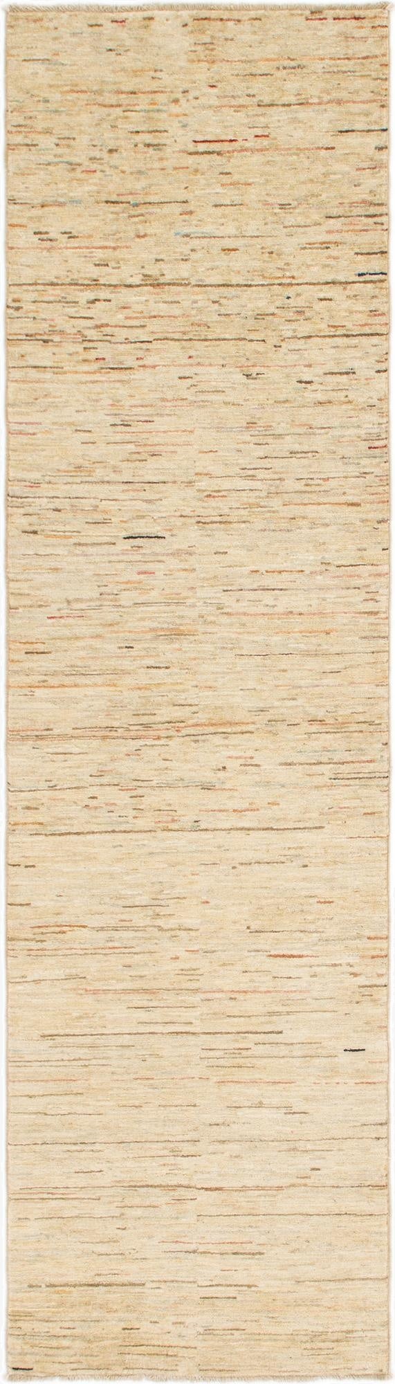 2' 9 x 9' 7  Hand Knotted Modern Ziegler Runner Rug