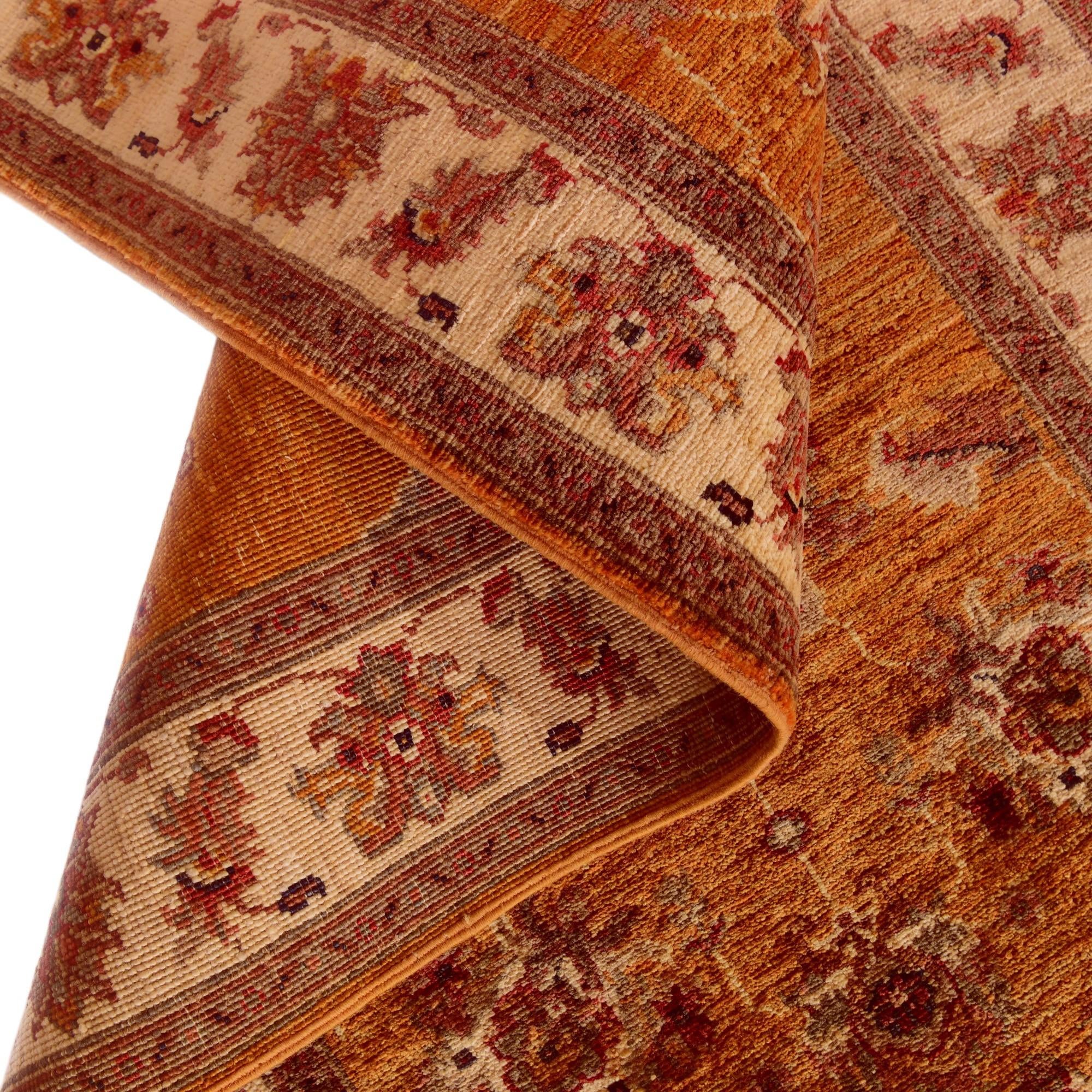 2' 9 x 10' 2 Hand Knotted Peshawar Ziegler Runner Rug