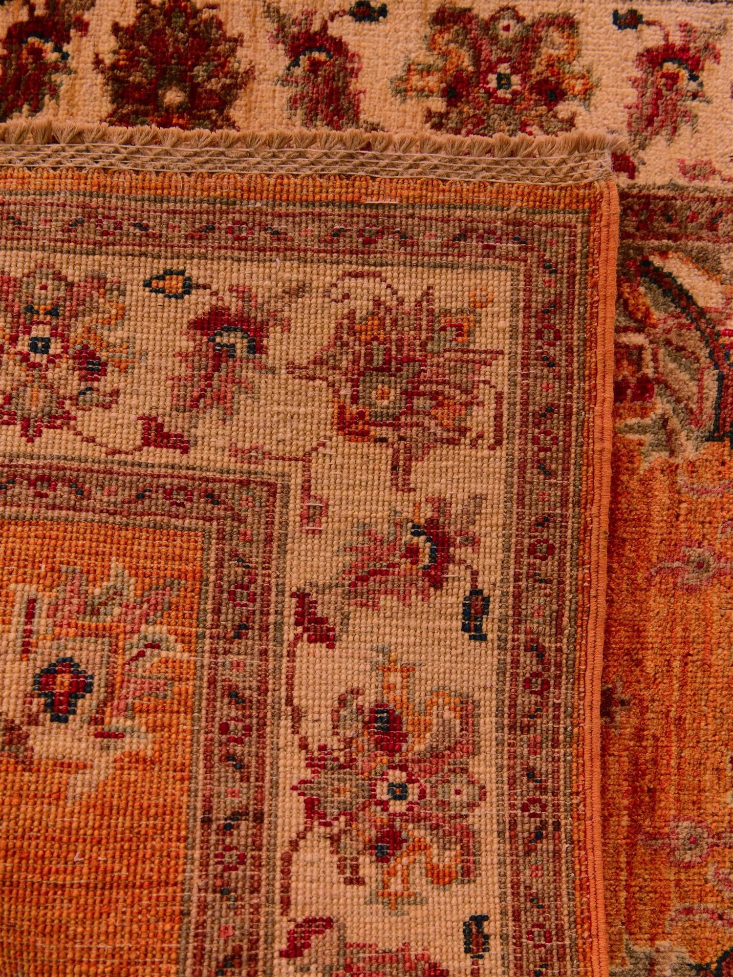 Detail image 12 of 12: 2' 9 x 10' 2 Hand Knotted Peshawar Ziegler Runner Rug