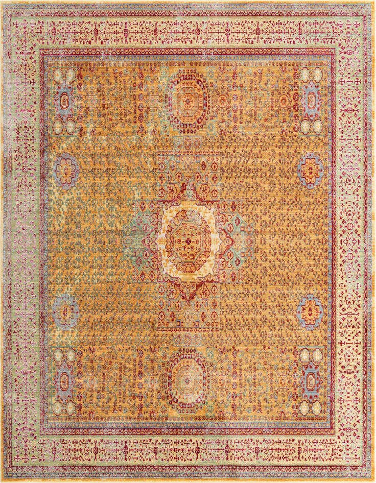 Detail image of 8' x 8' Alexis Square Rug