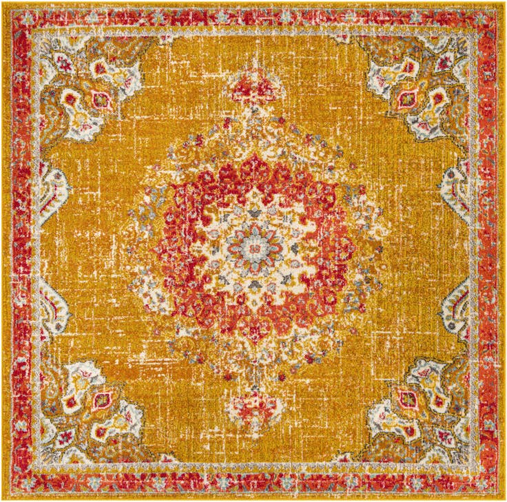 Detail image of 7' x 7' Madeline Square Rug