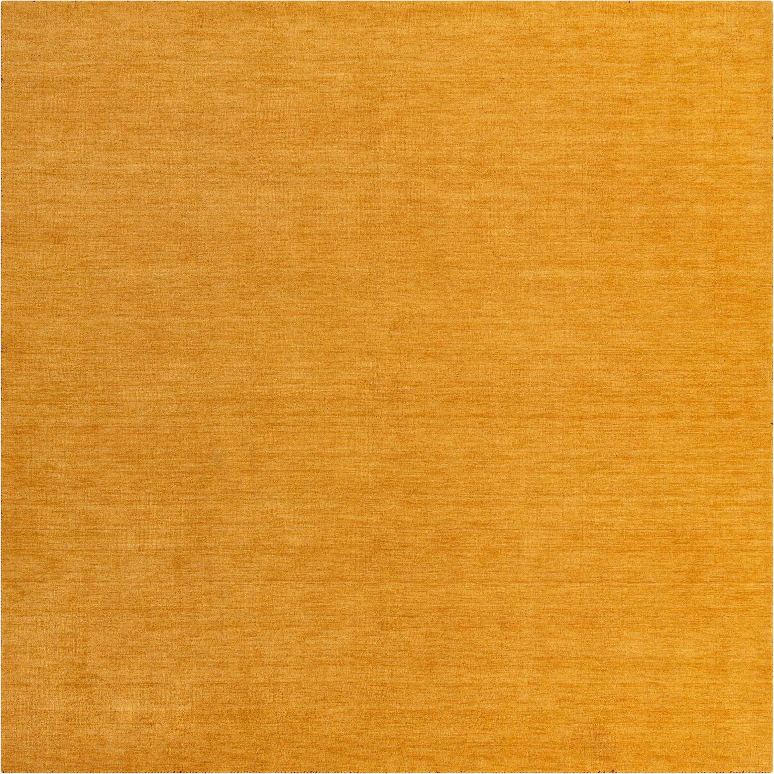 9' 10 x 9' 10 Hand Knotted Solid Gabbeh Wool Square Rug