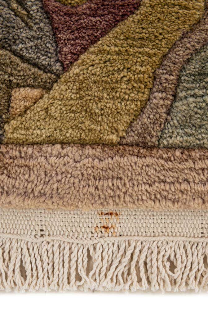 6' 7 x 6' 7 Hand Knotted Tibet Wool Square Rug