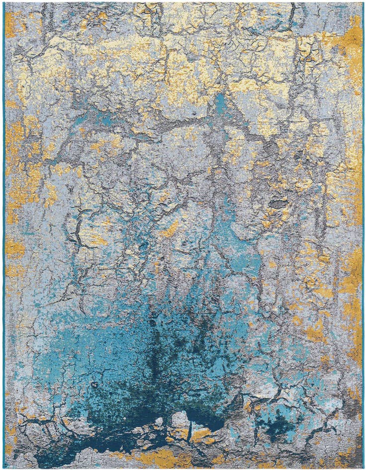 Detail image of 5' x 8' Easy-Clean Modern Indoor / Outdoor Rug