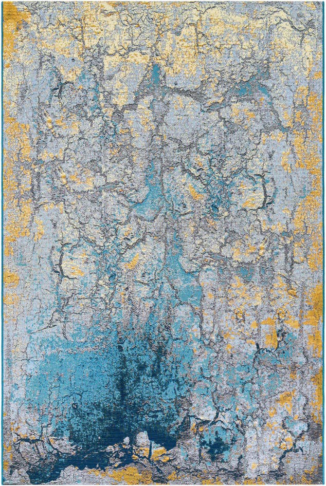 Detail image of 6' x 9' Easy-Clean Modern Indoor / Outdoor Rug