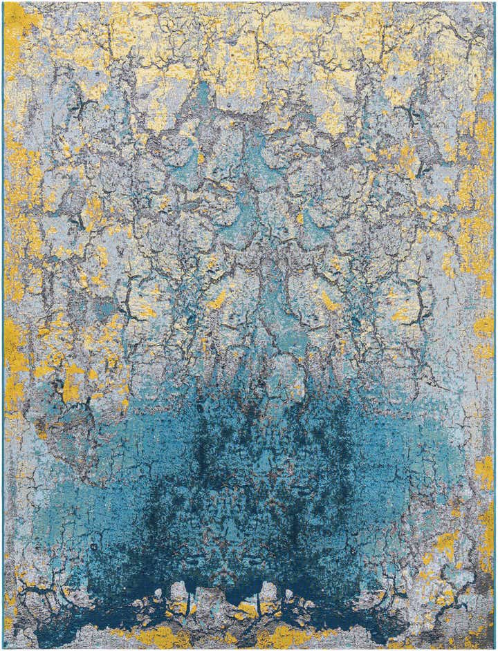 7' 10 x 10' Easy-Clean Modern Indoor / Outdoor Rug