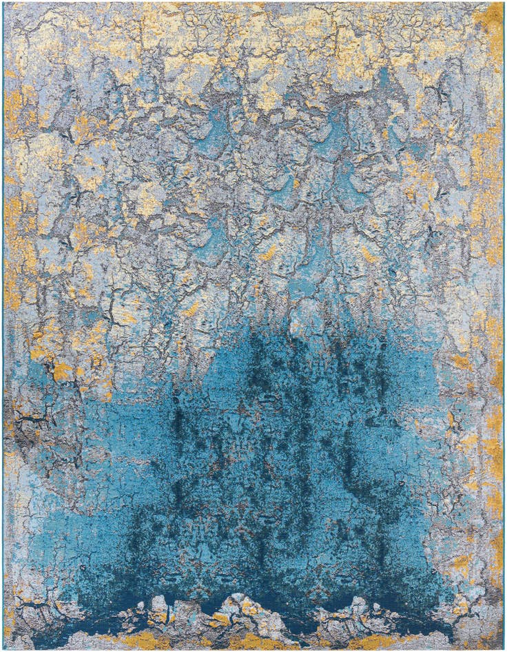 Detail image of 9' x 12' Easy-Clean Modern Indoor / Outdoor Rug