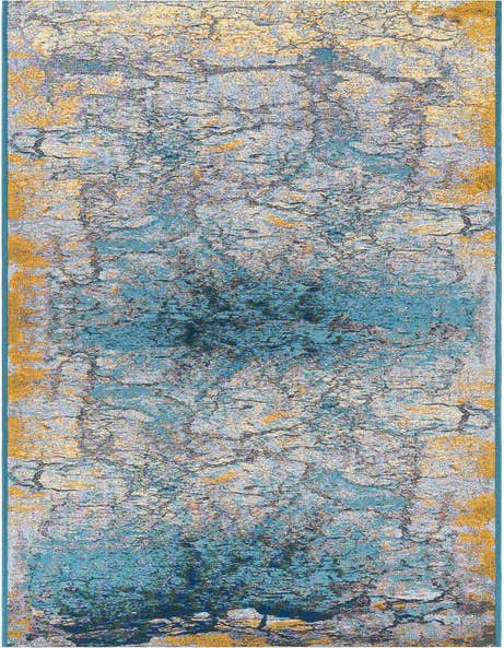 Detail image of 2' 7 x 12' Easy-Clean Modern Indoor / Outdoor Runner Rug