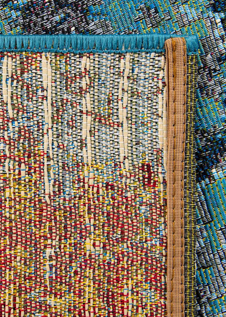 2' x 5' Easy-Clean Modern Indoor / Outdoor Runner Rug