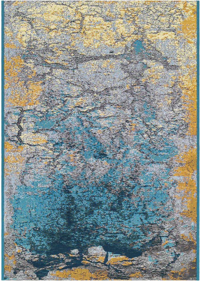 2' x 6' Easy-Clean Modern Indoor / Outdoor Runner Rug