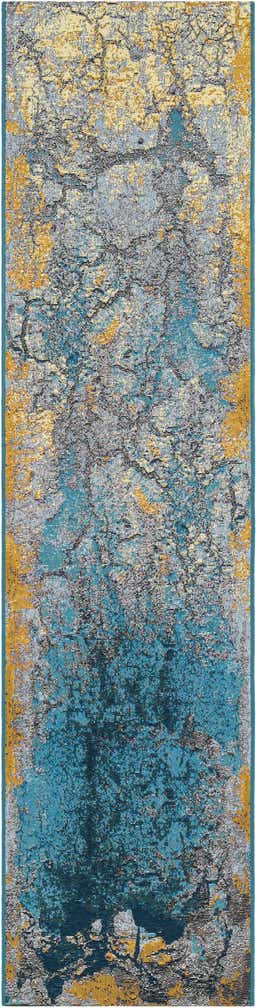 2' x 8' Easy-Clean Modern Indoor / Outdoor Runner Rug