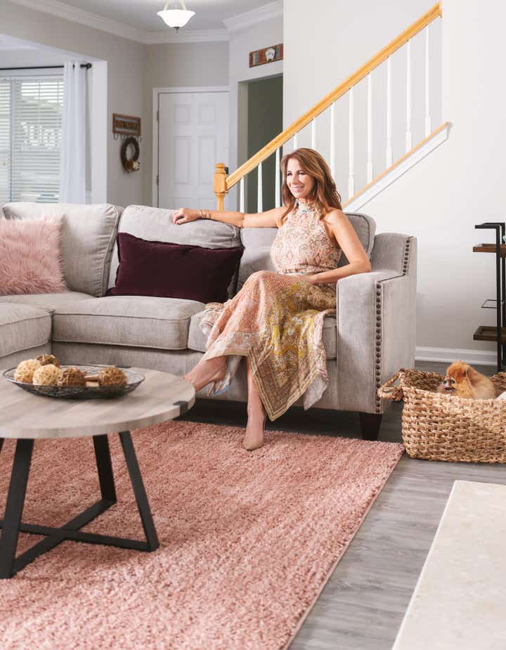 2' x 3' Jill Zarin Shaggy Chic Rug