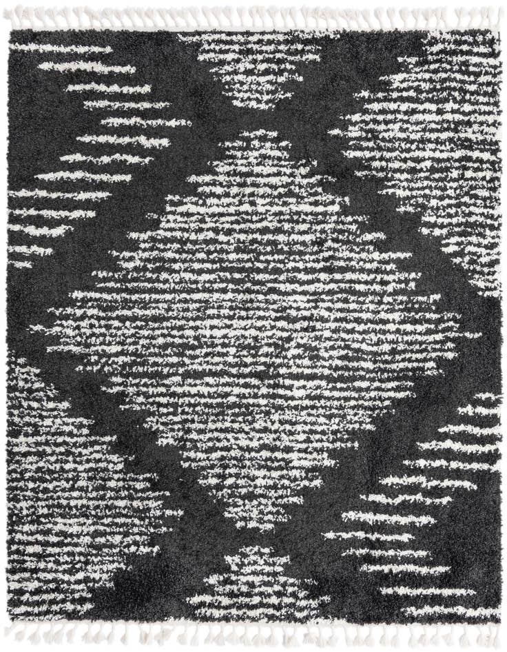 Detail image of 7' 10 x 7' 10 Serenity Shag Square Rug