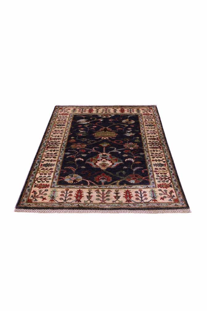 3' 4 x 4' 11 Hand Knotted Ariana Ziegler Rug