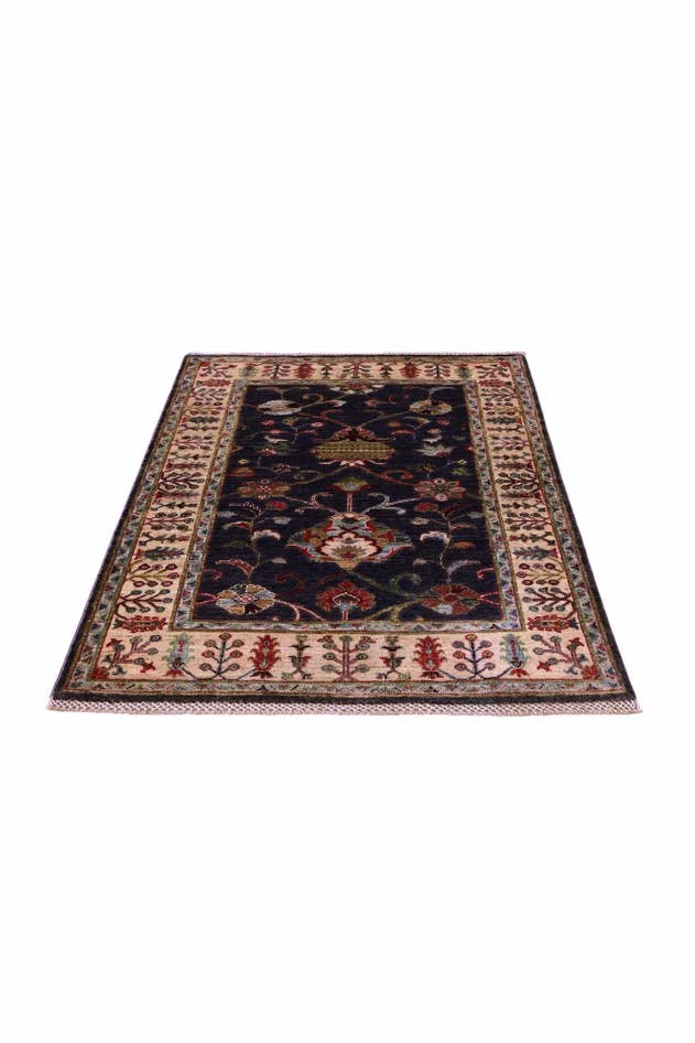 Detail image of 3' 4 x 4' 11 Hand Knotted Ariana Ziegler Rug