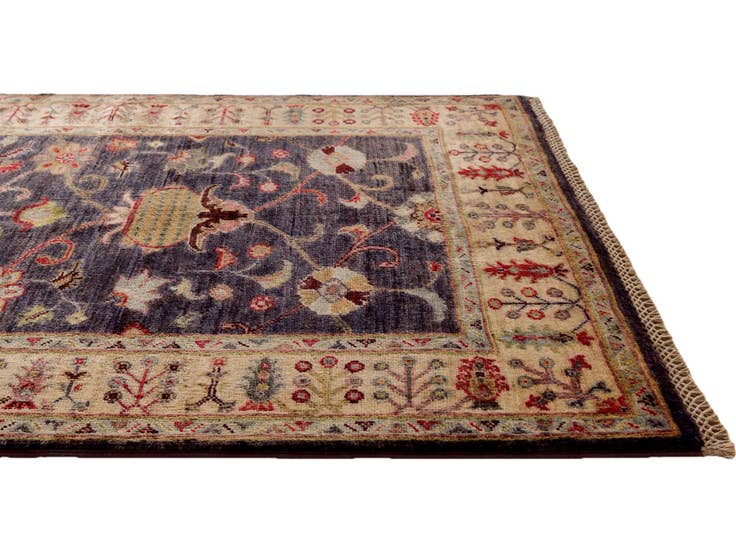 Detail image of 3' 4 x 4' 11 Hand Knotted Ariana Ziegler Rug