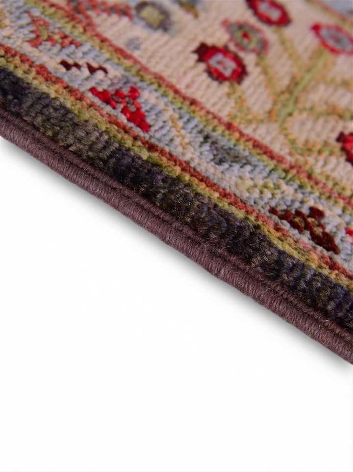 3' 4 x 4' 11 Hand Knotted Ariana Ziegler Rug