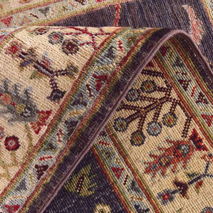 3' 4 x 4' 11 Hand Knotted Ariana Ziegler Rug