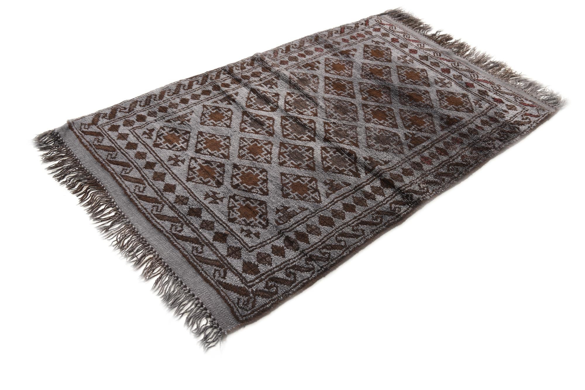 3' 2 x 5' 6 Hand Knotted Balouch Wool Rug